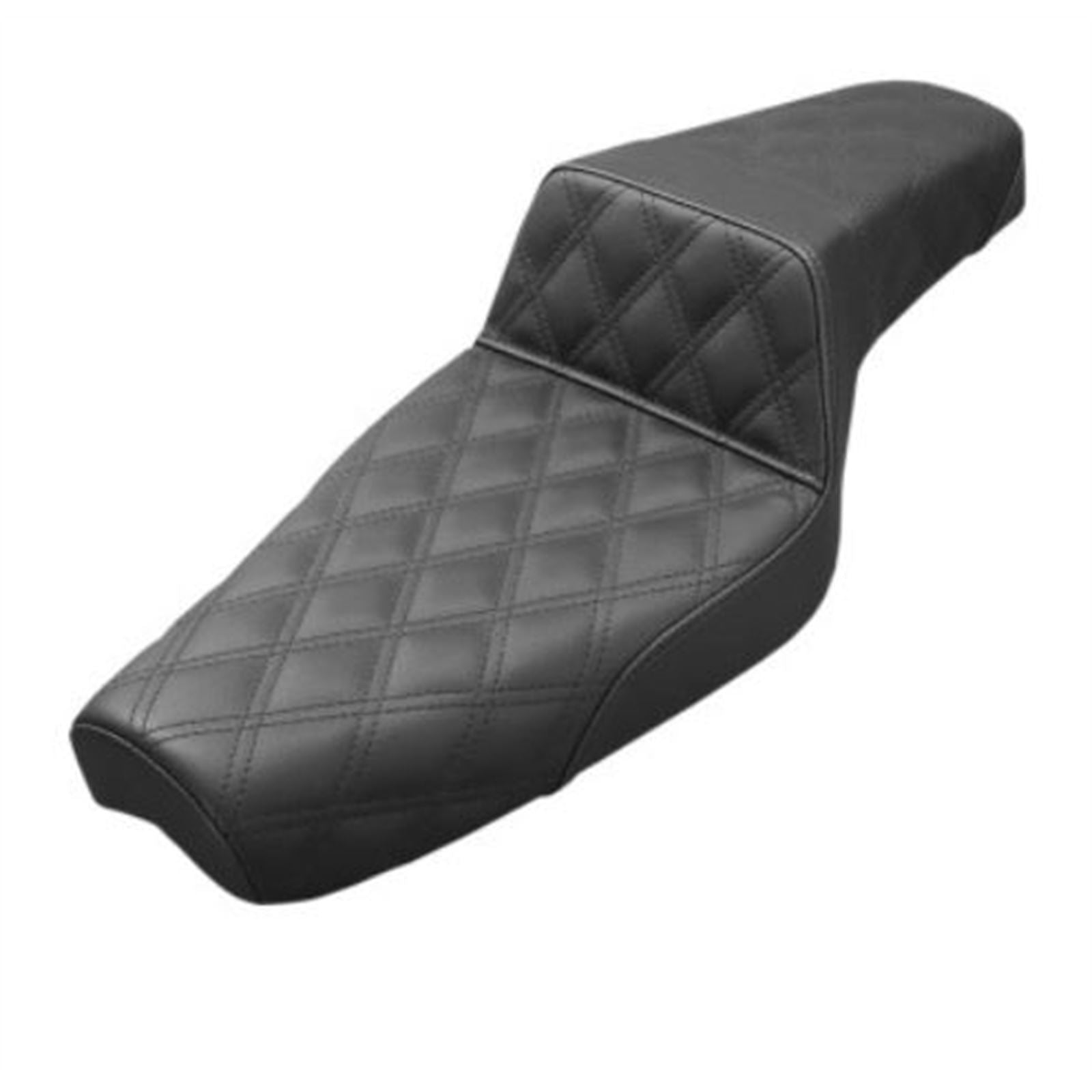 Saddlemen Step Up Seat - Lattice Stitched - Black - XL 879-03-175_794647