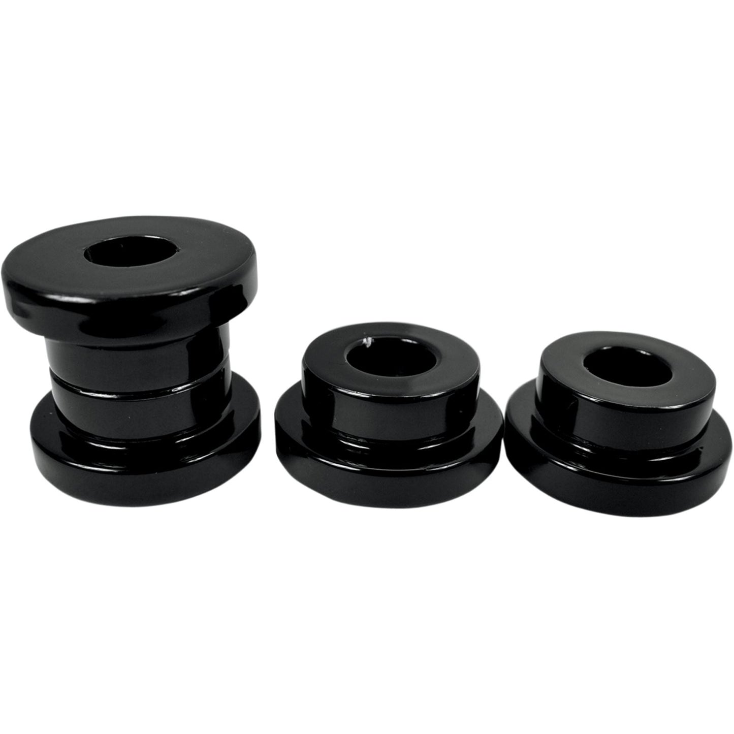 LA Choppers Black Solid Riser Bushings [MPN: LA-7400-50B]_414836