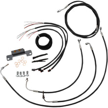 LA Choppers Black 16" Cable Kit for '17+ FL without ABS [MPN: LA-8055KT2-16B]_416120