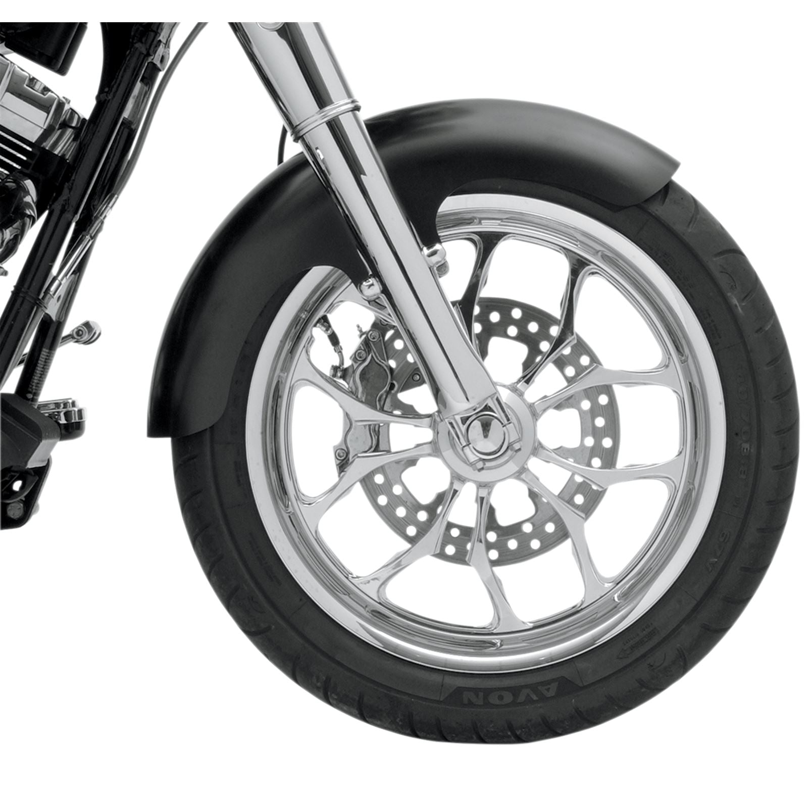 Klock Werks Thickster Fender Kit  - Steel - Black - 16"-19" [MPN: KW05-01-0110E]_409279