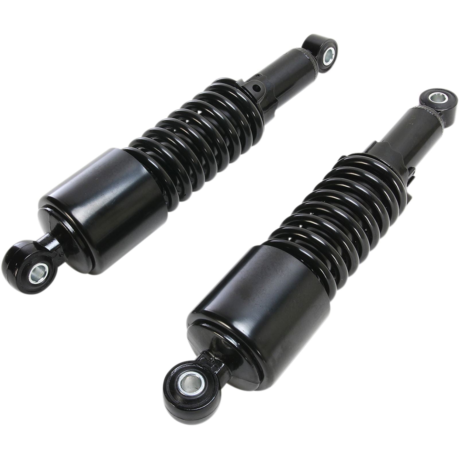 Emgo Custom Shorty Shocks with Shroud - Black Body/Black Spring Finish 17-05693B_381621