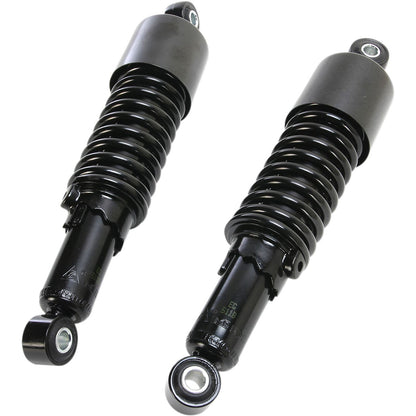 Emgo Custom Shorty Shocks with Shroud - Black Body/Black Spring Finish 17-05693B_381623