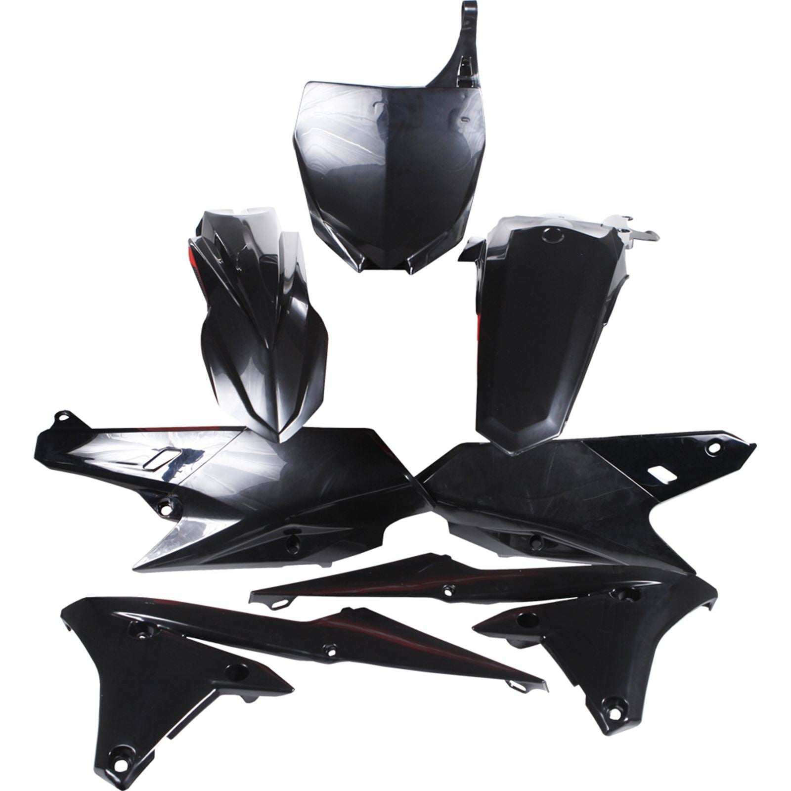 Polisport Plastic Body Kit Black 90583_280390