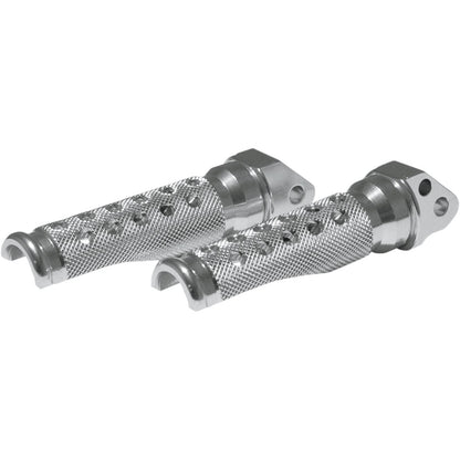 Emgo Footpegs - Slash-Cut - Silver 50-11321A_381703