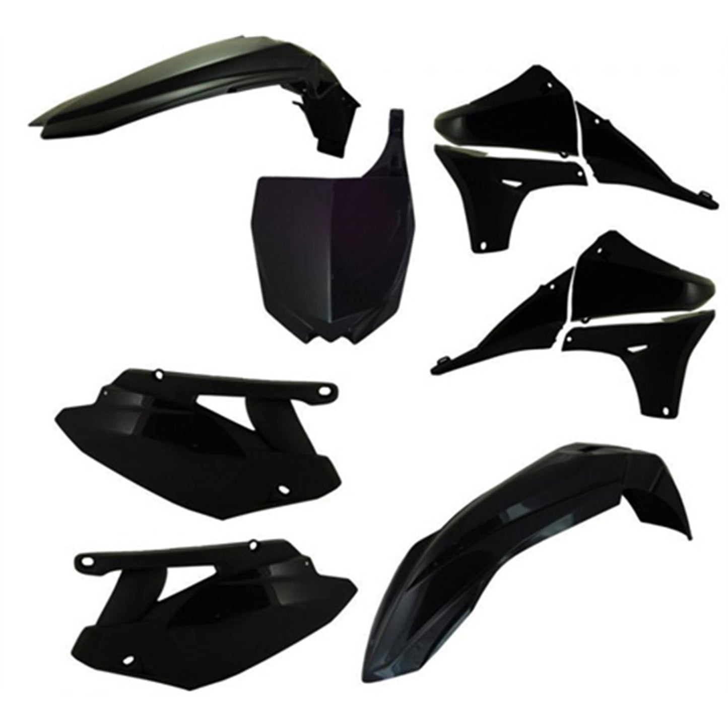 Polisport Plastic Body Kit Black 90649_598798