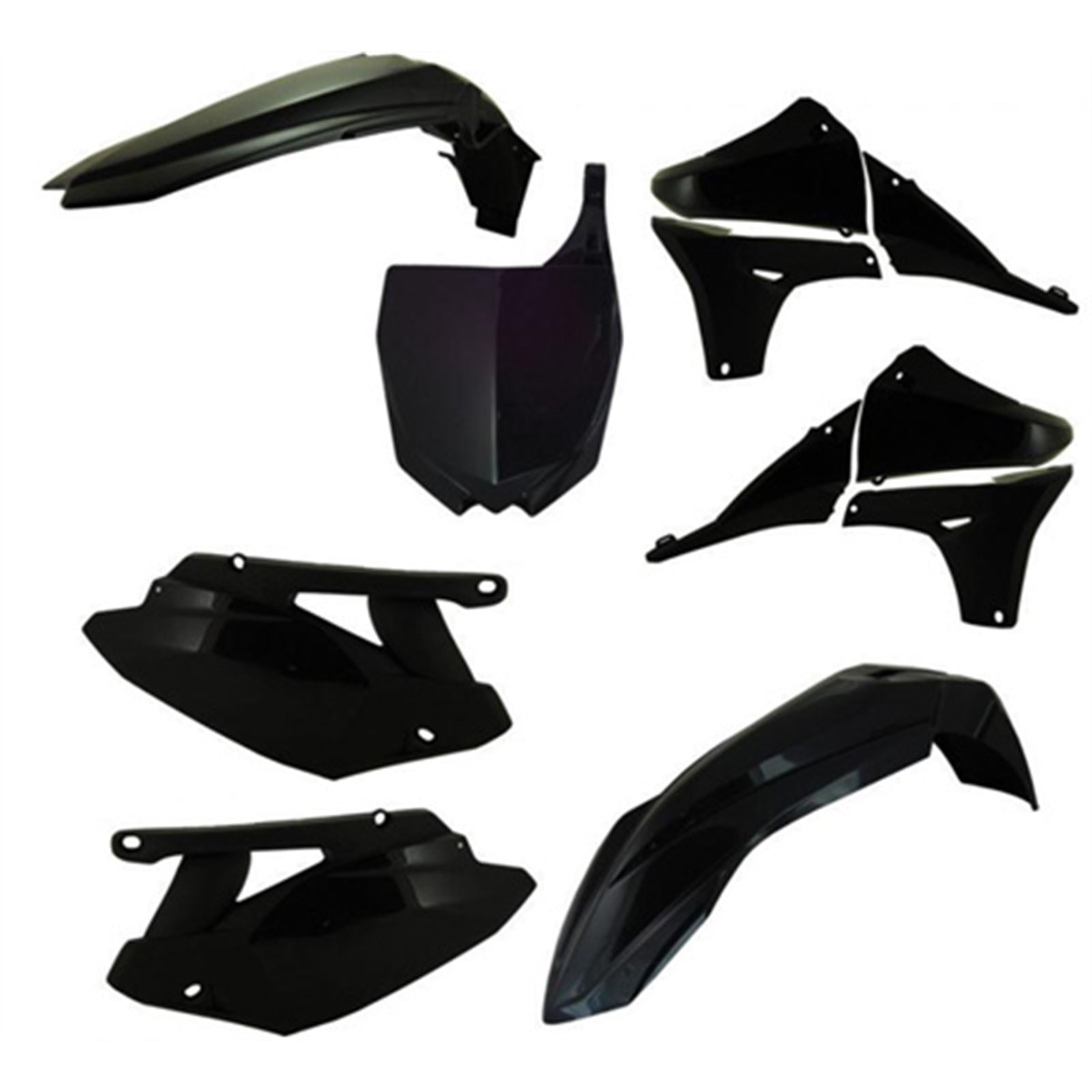 Polisport Plastic Body Kit Black 90649_598798