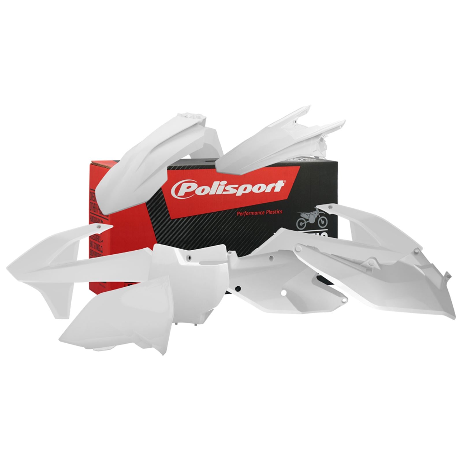Polisport Plastic Body Kit White 90680_280405