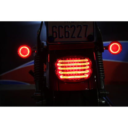 Custom Dynamics Taillight - without License Plate Illumination Window - Smoke PB-TL-LP-S_367353