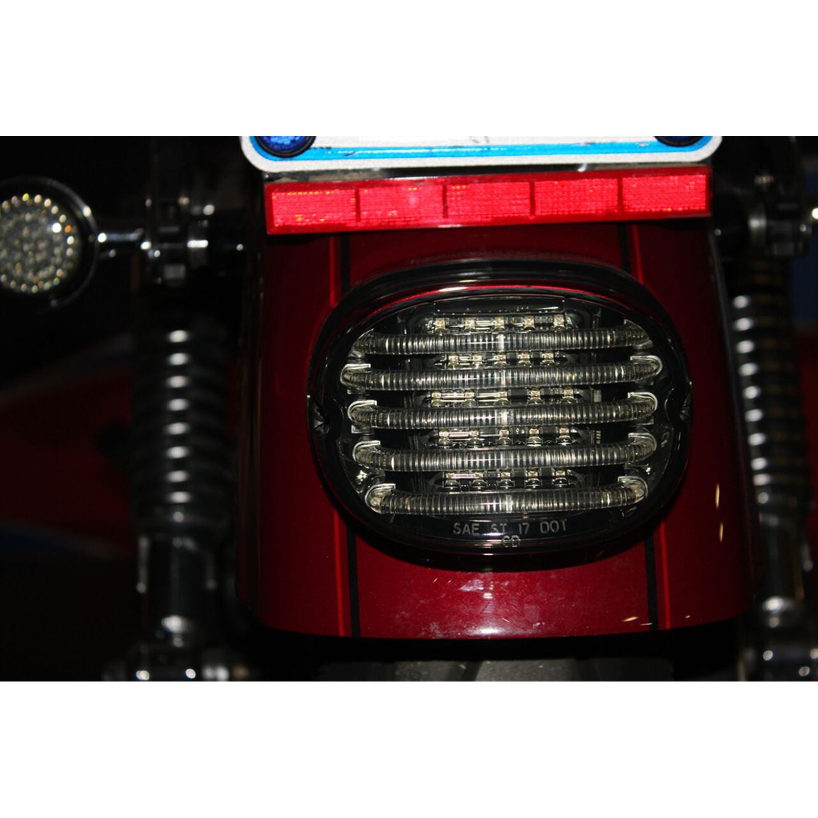 Custom Dynamics Taillight - without License Plate Illumination Window - Smoke PB-TL-LP-S_367354