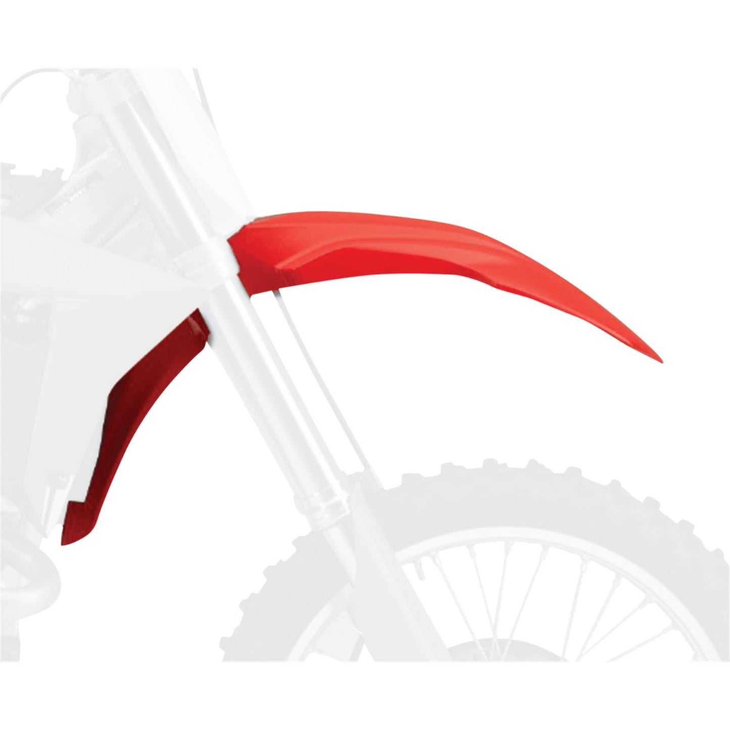Polisport Front Fender Red 8573900001_912295