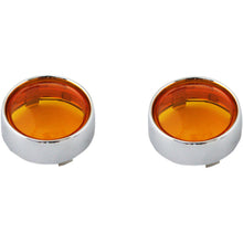 Custom Dynamics Bullet Signal Lenses - Chrome/Amber PB-B-BEZ-CA_367524