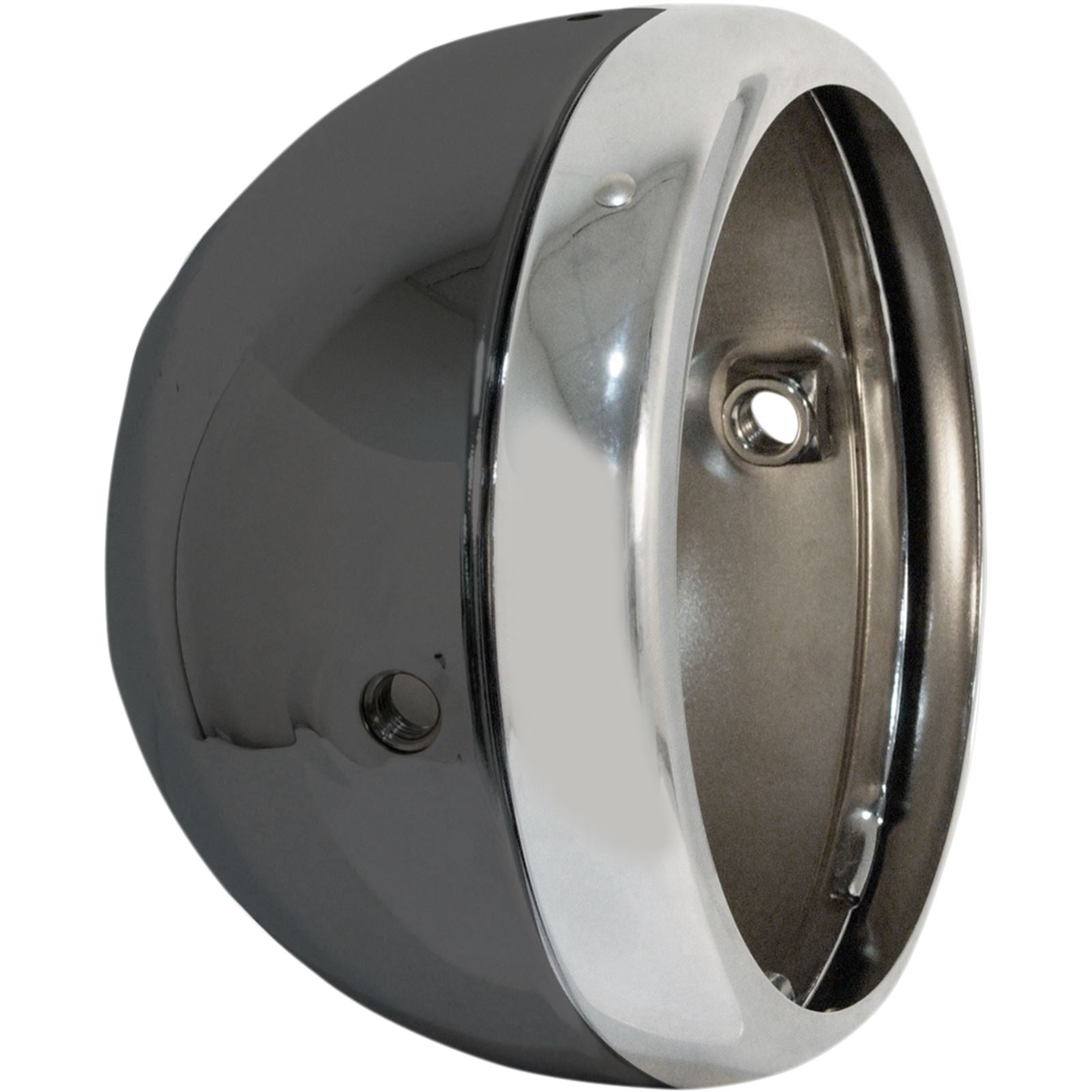 Emgo 5 3/4" Lucas Style Headlight Shell - Black [MPN: 66-65074]_381751