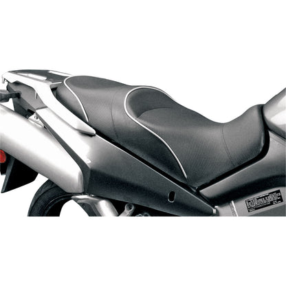 Sargent World Sport™ Performance Seat - Carbon FX fits Suzuki VStrom - Black WS-552-19_470603