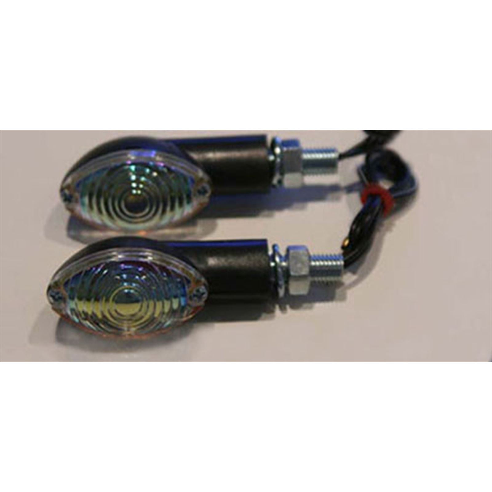 K&S Ultra Mini Marker Lights - Black/Rainbow 25-8352_598847