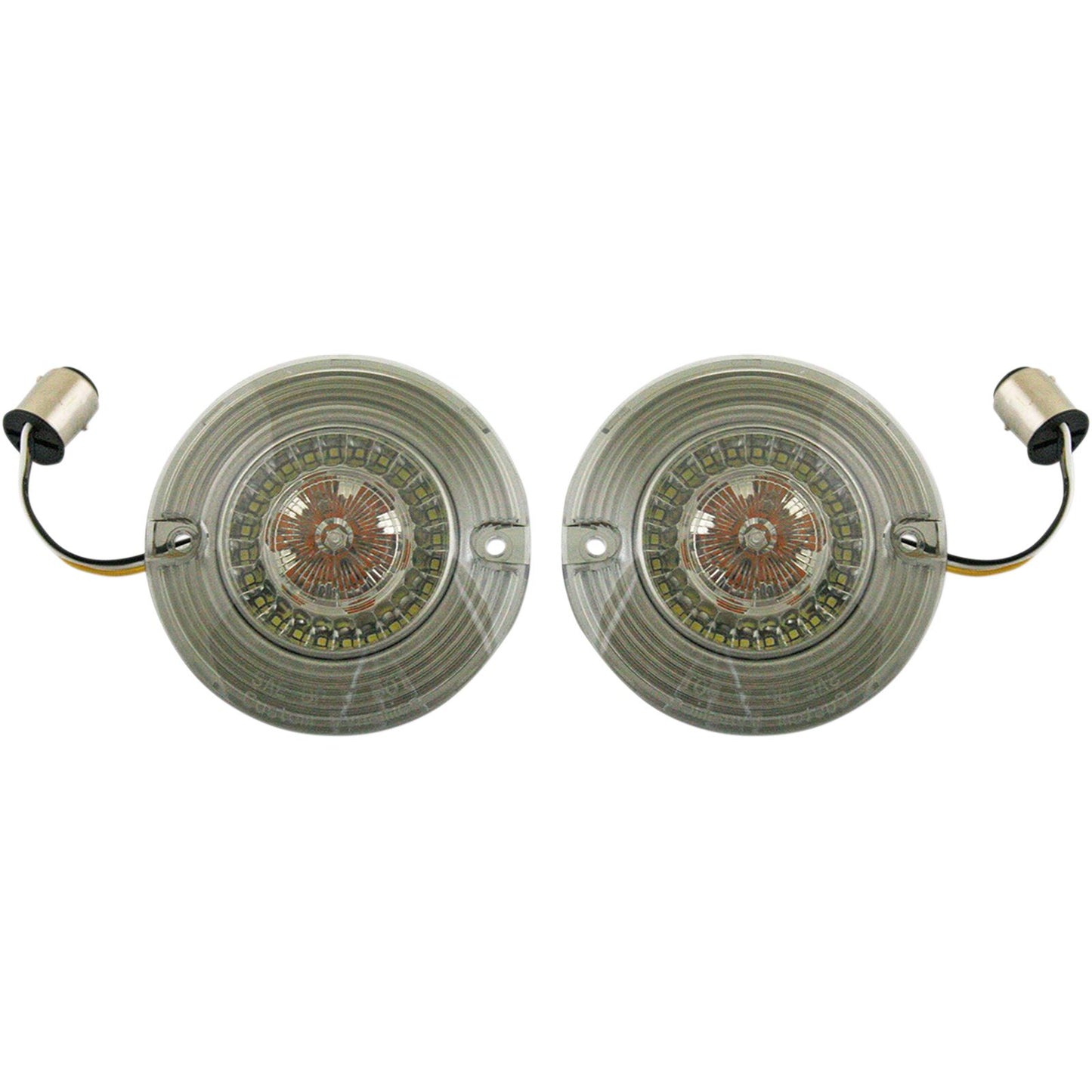 Custom Dynamics Front Turn Signal - White/Amber LEDs PB-AW-1157-T_367498