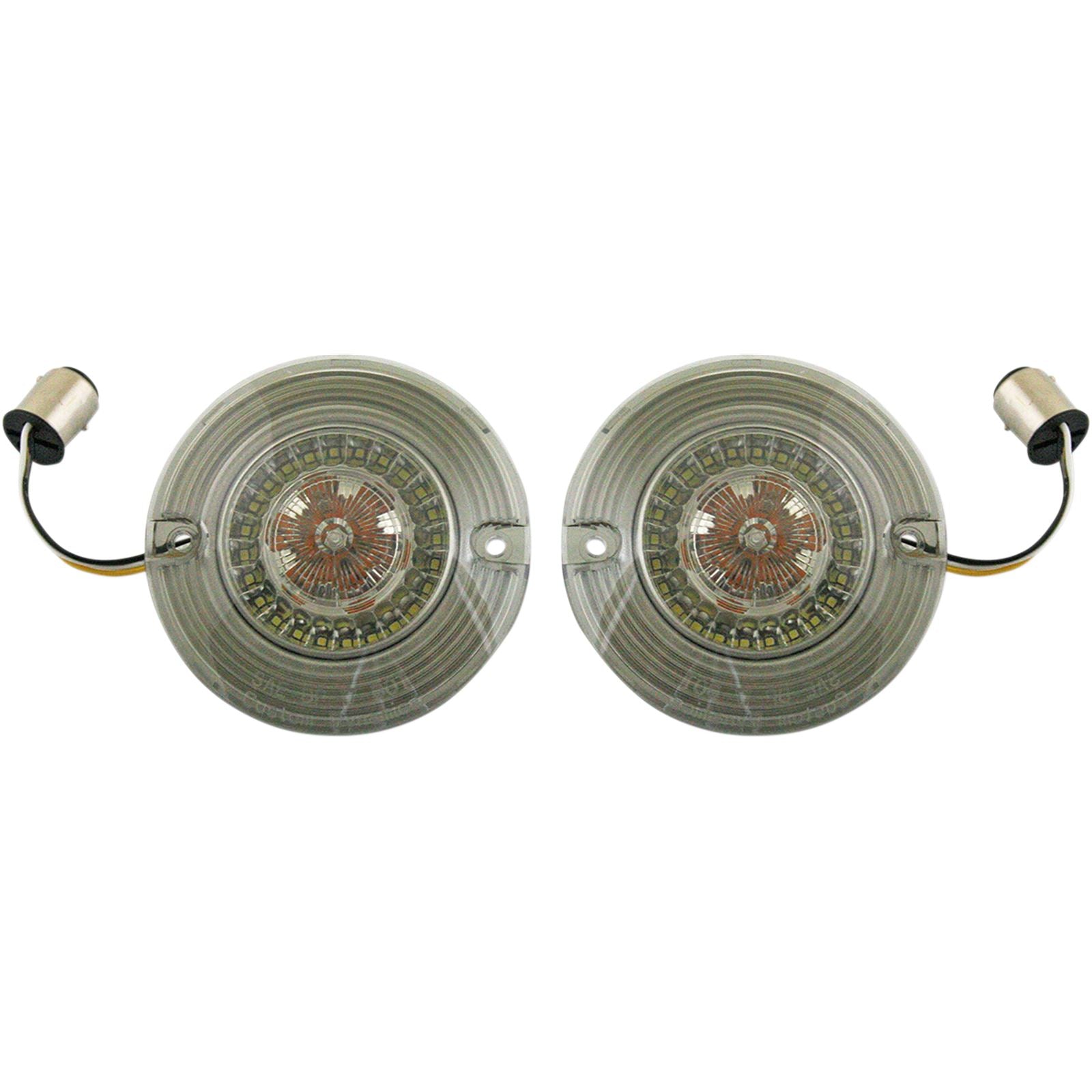 Custom Dynamics Front Turn Signal - White/Amber LEDs PB-AW-1157-T_367498