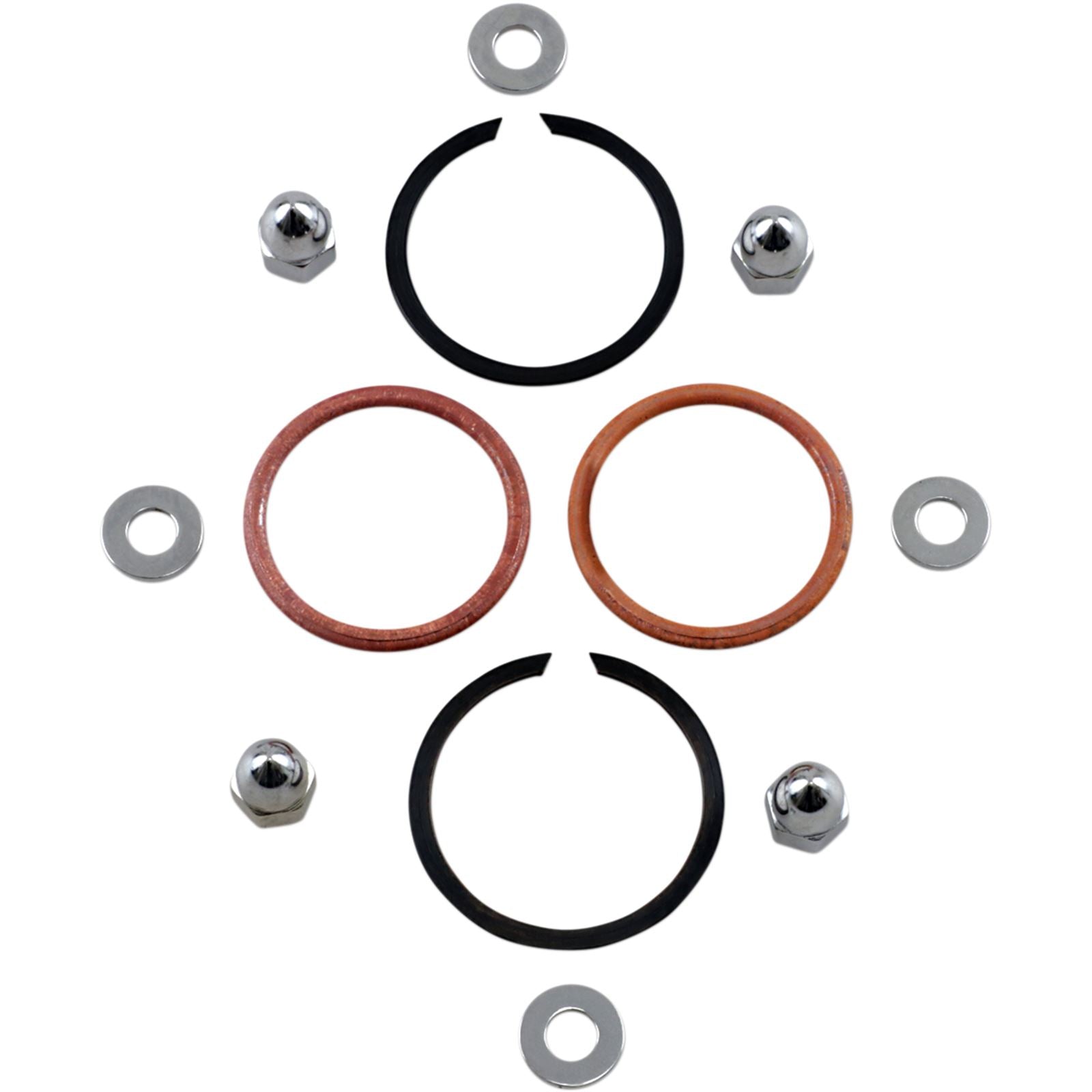James Gaskets Exhaust Port Copper Gasket Kit - Big Twin/XL [MPN: 65324-83-KCR1]_398774
