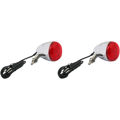 Custom Dynamics ProBEAM® Universal Turn Signals - Chrome/Red PB-UNV-RTS-RR-C_367539