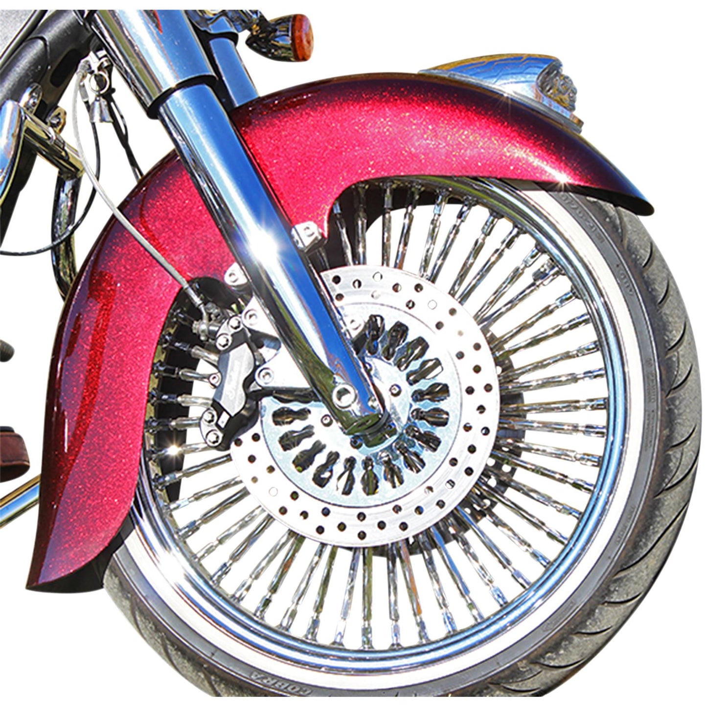 Klock Werks Front Fender - Steel for Indian/Chief - 16"-19" [MPN: KW05-01-0400]_409480