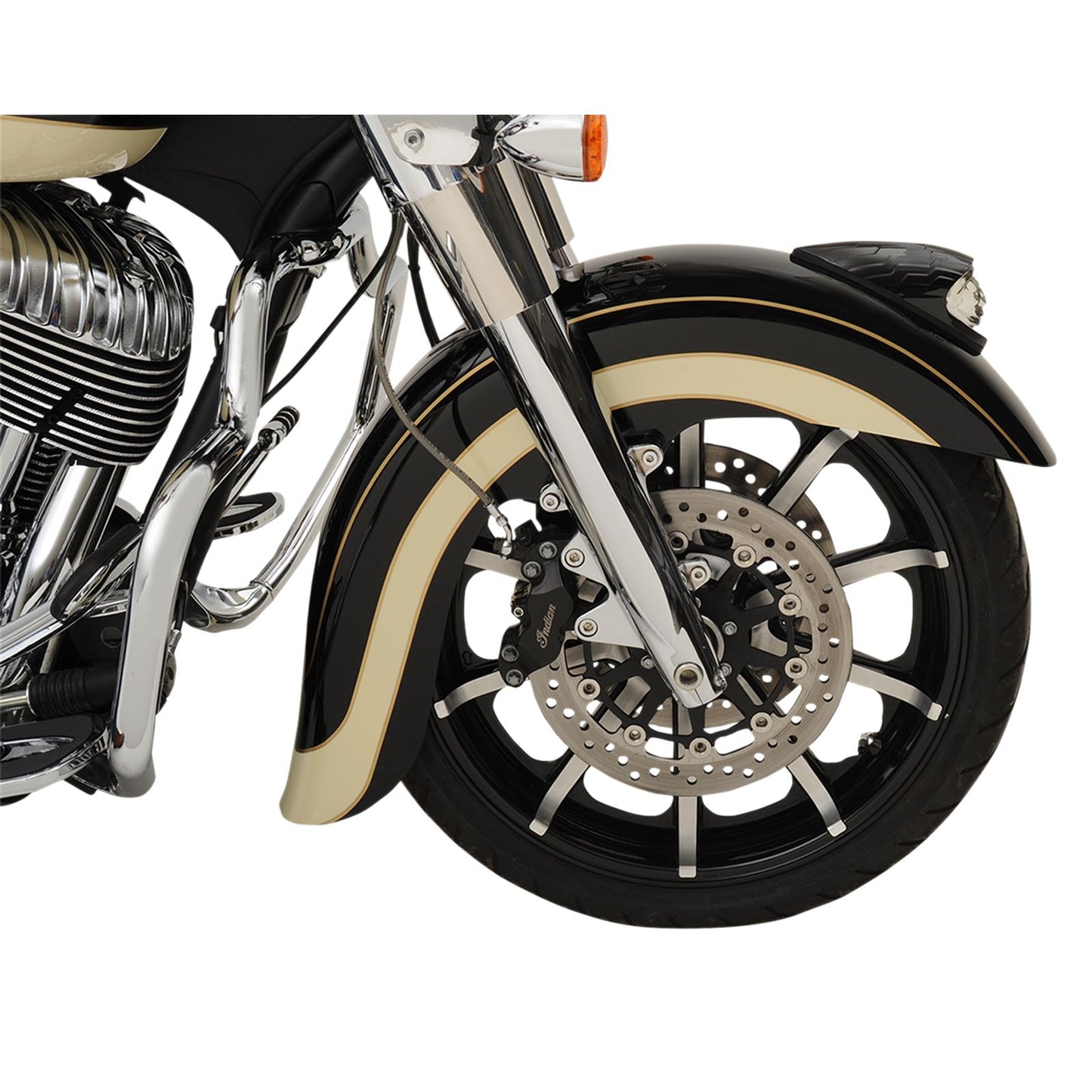 Klock Werks Front Fender - Steel for Indian/Chief - 16"-19" [MPN: KW05-01-0400]_409481