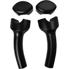 LA Choppers 5-1/2" Flat Black Hefty Smooth Pullback Riser [MPN: LA-7406-05M]_414885