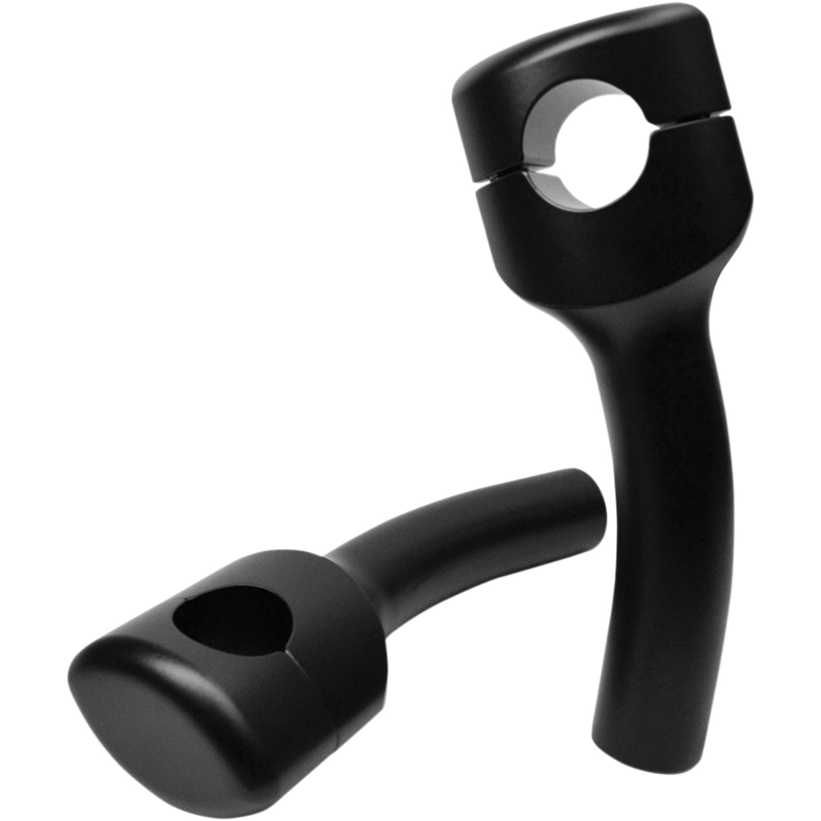 LA Choppers 5-1/2" Flat Black Hefty Smooth Pullback Riser [MPN: LA-7406-05M]_414886