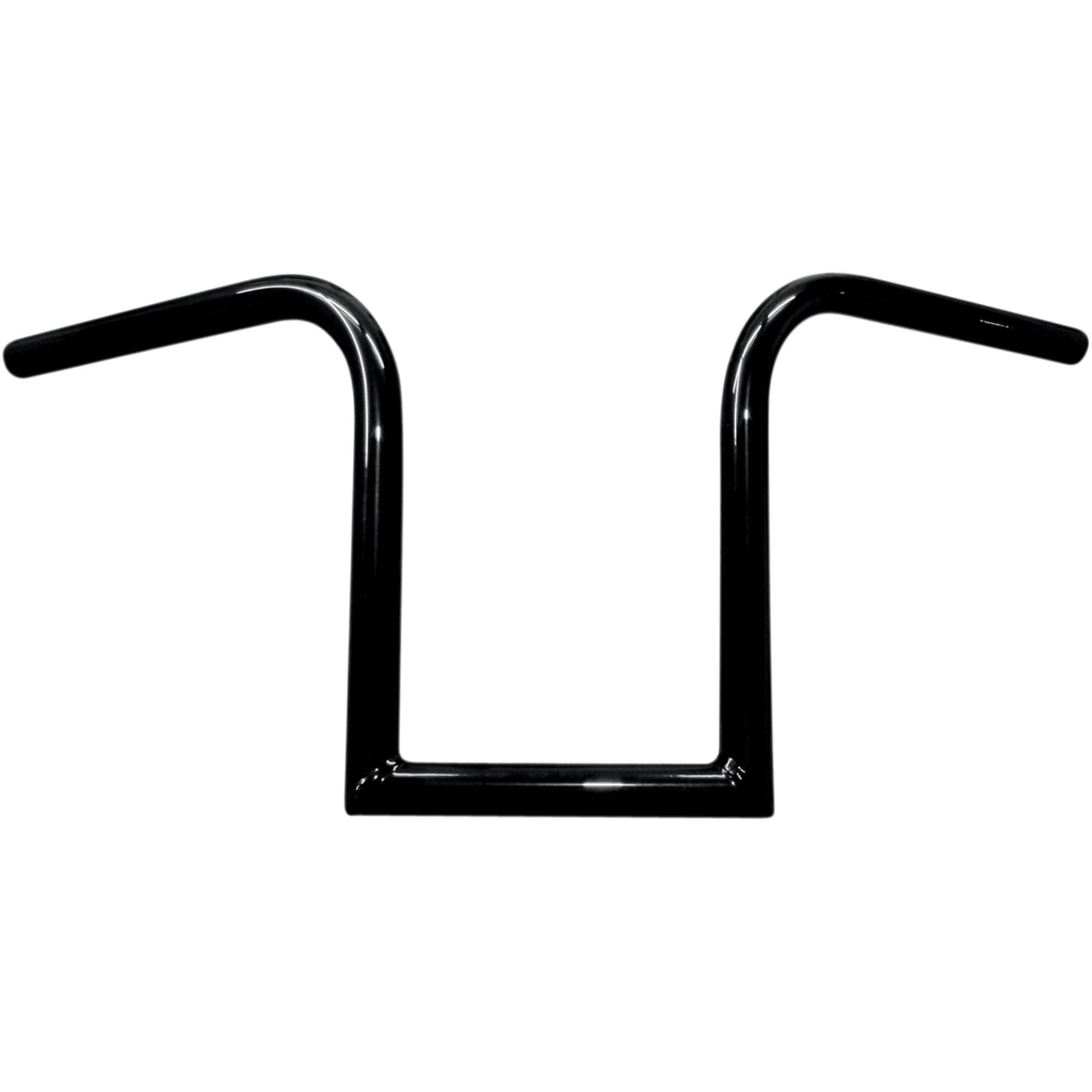 LA Choppers Black 10" Bourbon Ape Hanger Handlebar [MPN: LA-7381-10B]_414046