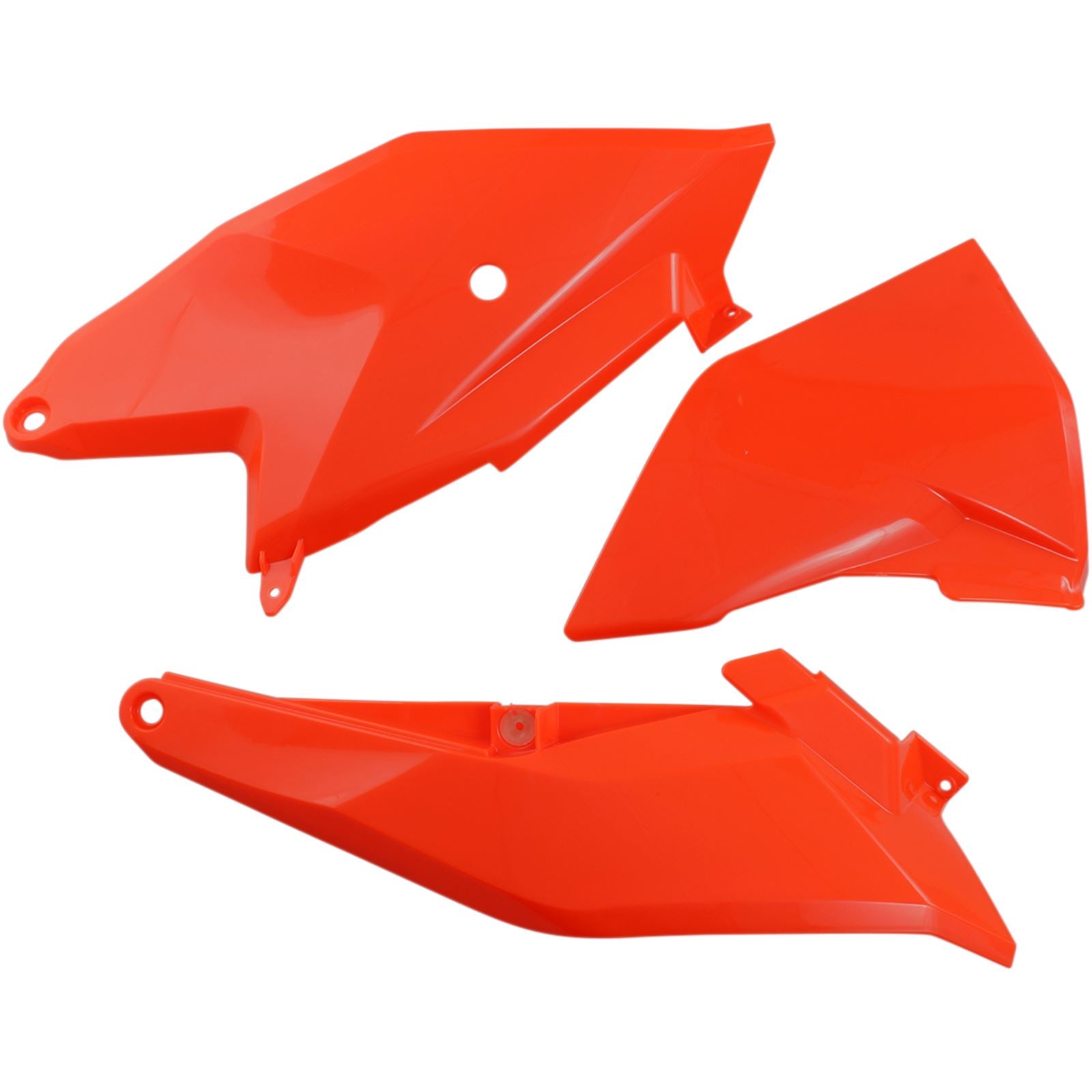 UFO Plastics Side Panels - 85 SX - Fluorescent/Orange [MPN: KT04086-FFLU]_486757