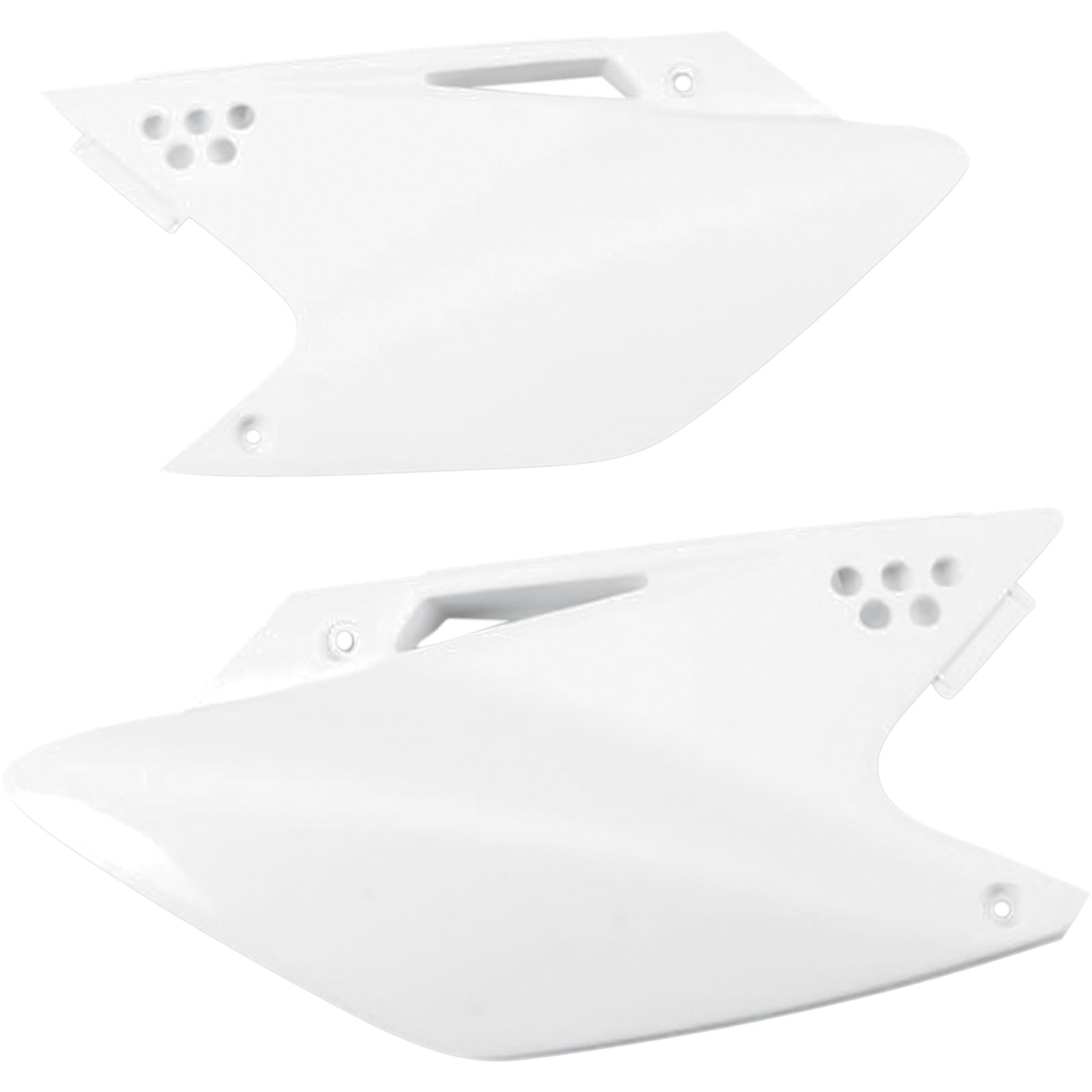 UFO Plastics Side Panels - KXF 250 F - White [MPN: KA03768-041]_486406