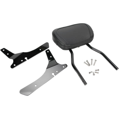 Cobra Round Sissy Bar - Short - Black -  Sportster 602-1253B_361220
