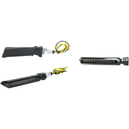 K&S Sequential LED Marker Lights - Universal - Smoke Lens 26-8800SM_404668