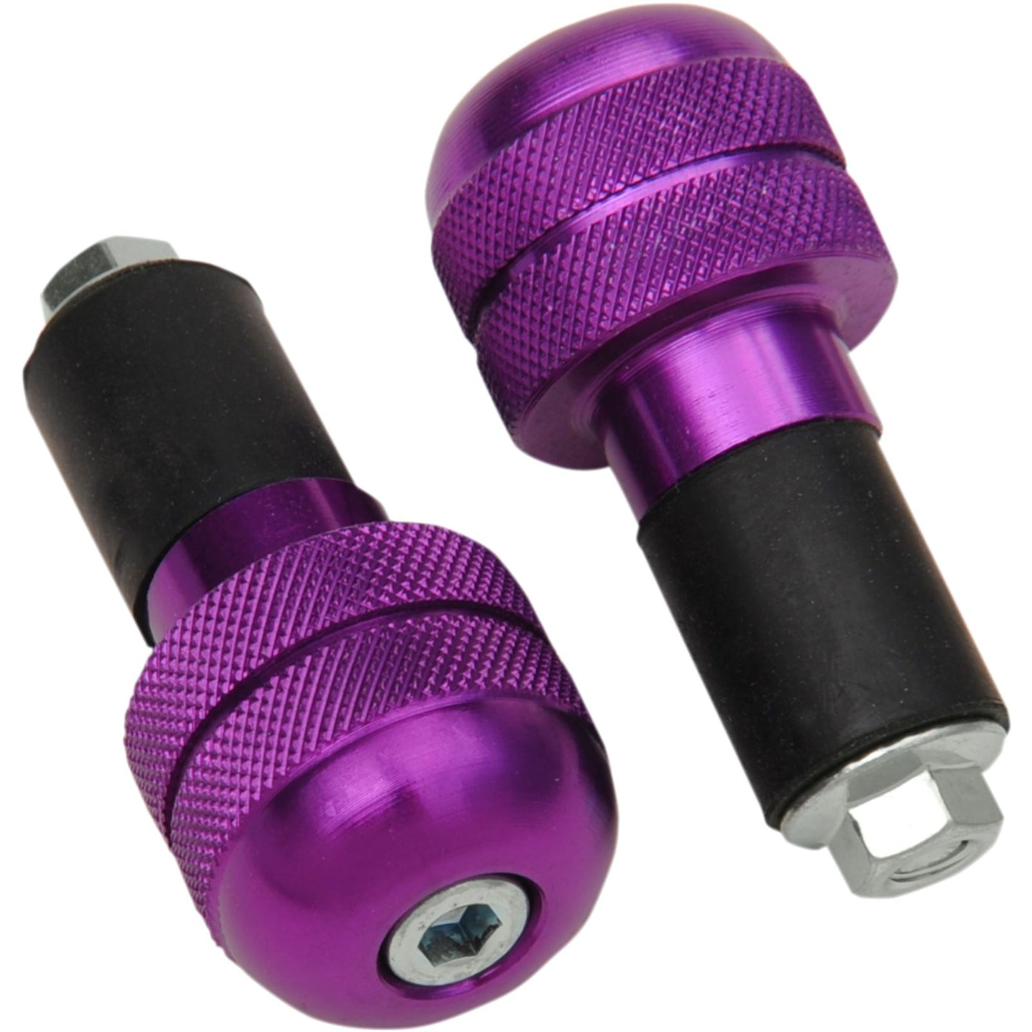 K&S Purple Anti-Vibrating Bar End [MPN: 15-6007]_404345