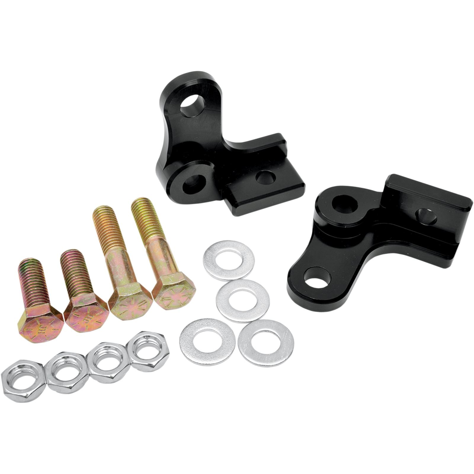 LA Choppers Rear Lowering Kit - Black Powder Coated - Lowers 1" -  '00-'04 XL [MPN: LA-7500-00]_416407