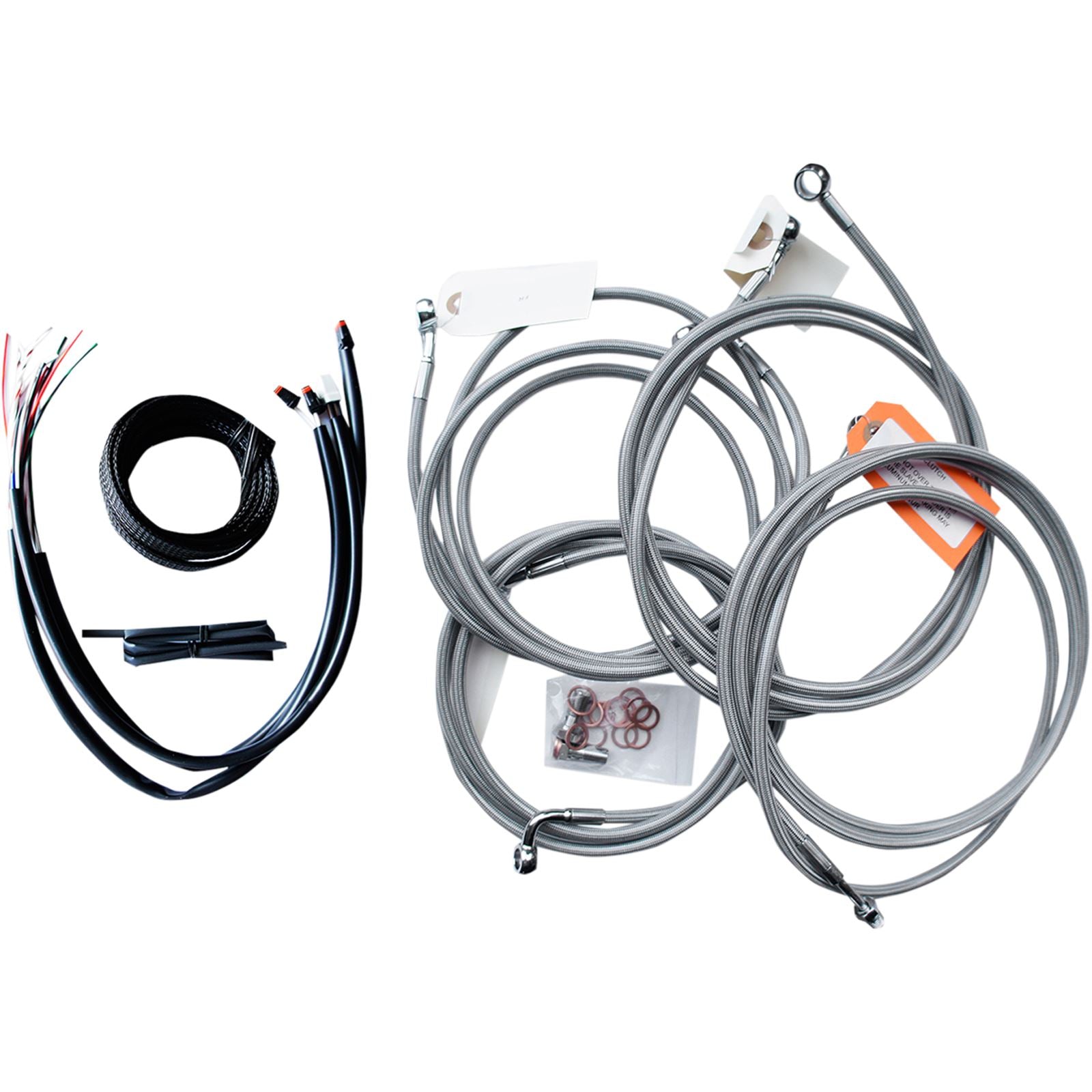 LA Choppers 15" - 17" Cable Kit for '16 FL with  ABS [MPN: LA-8053KT2-16]_415659
