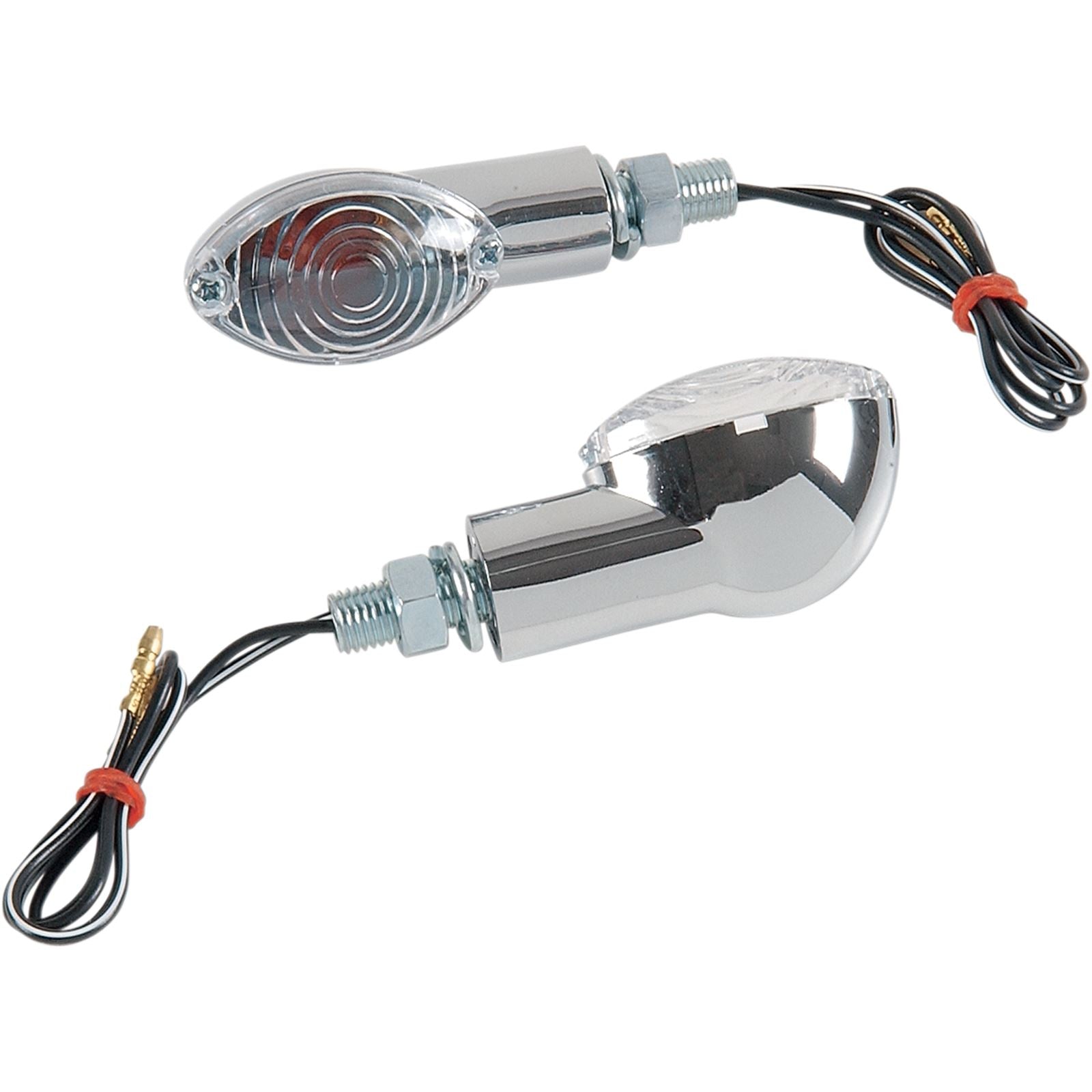 K&S Ultra Mini Marker Lights - Chrome/Clear [MPN: 25-8356]_404514