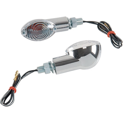 K&S Ultra Mini Marker Lights - Chrome/Clear [MPN: 25-8356]_404514