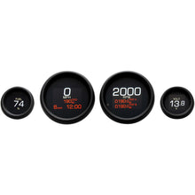 Dakota Digital MLX 4-Gauge Instrument Kit - Black Bezel MLX-8496-K_370670