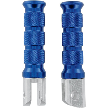 Emgo Foot Rest Set Aluminum Blue for Honda 50-11213_382086
