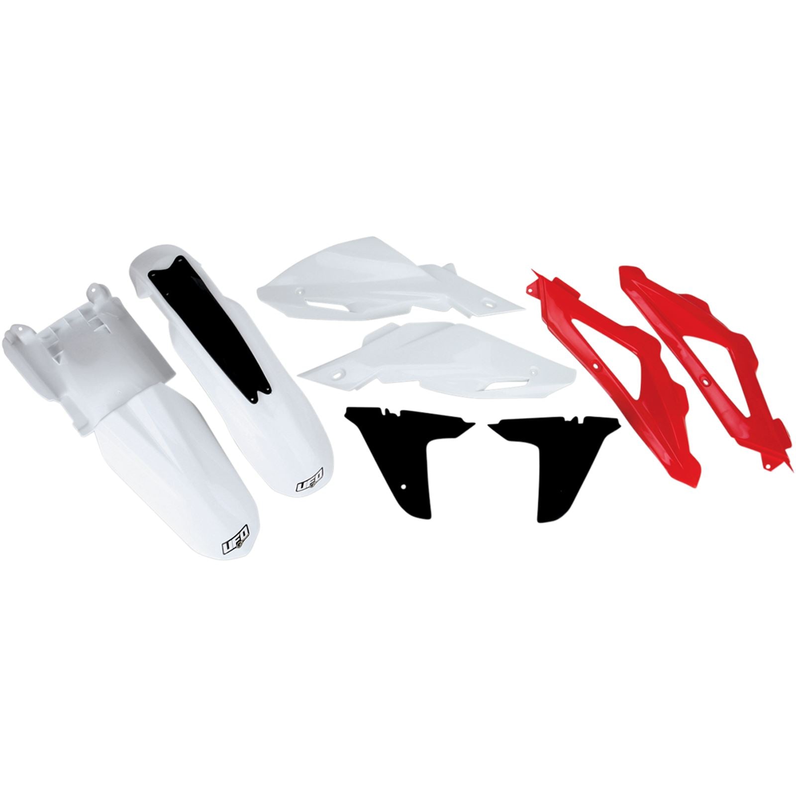 UFO Plastics Body Kit - Red/White Black - 250 - '09-'12 [MPN: HUKIT610-999]_487609