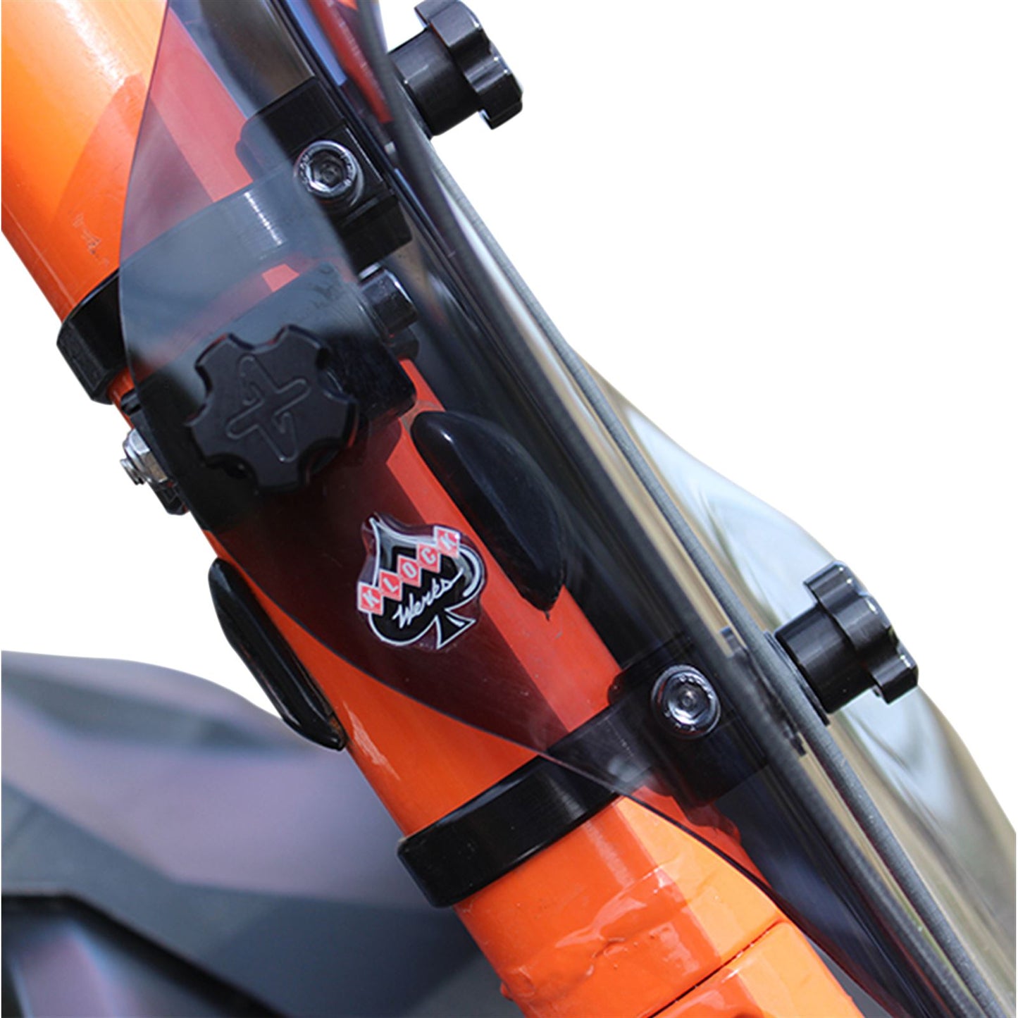 Klock Werks Flare Deflector - Dark Smoke [MPN: KW05-010426-DS]_409855