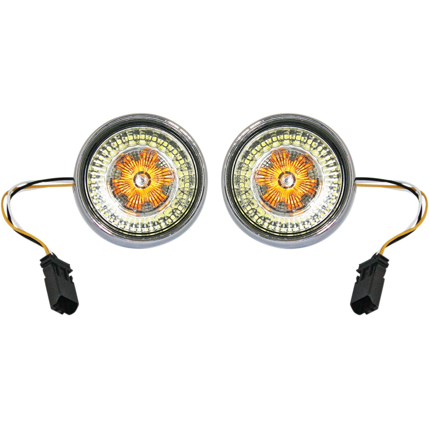 Custom Dynamics Bullet Turn Signal - JAE CVO - Chrome - Smoke Lens PB-BB-AW-JAECS_367479