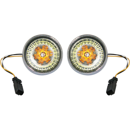 Custom Dynamics Bullet Turn Signal - JAE CVO - Chrome - Smoke Lens PB-BB-AW-JAECS_367479