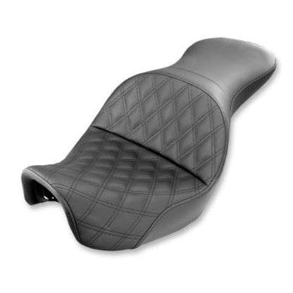 Saddlemen Explorer Seat - Lattice Stitched - Dyna 806-04-029LS_794577