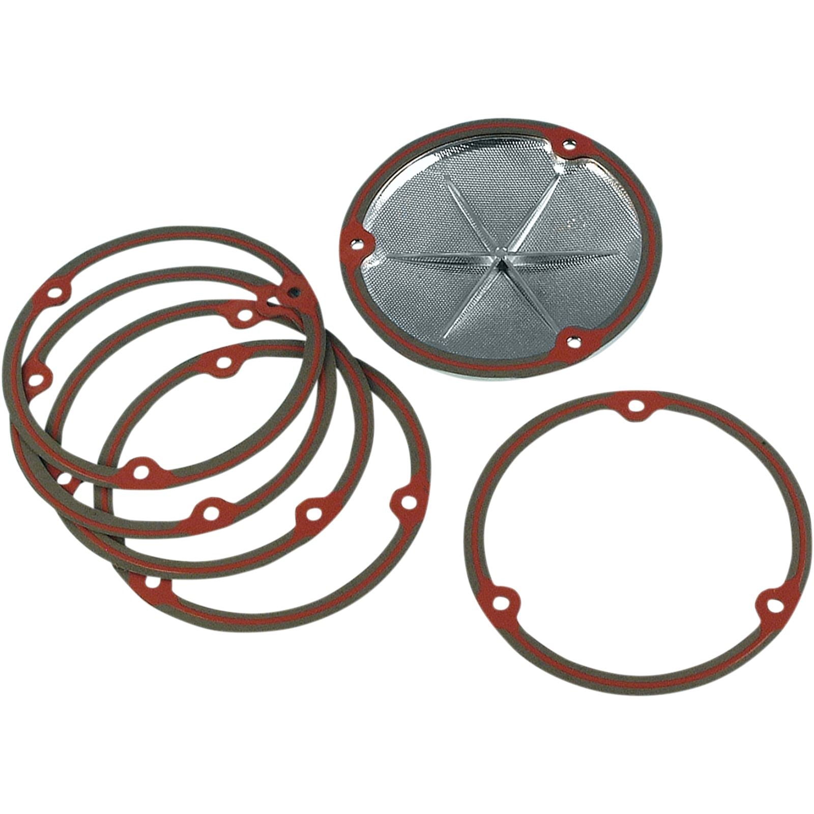James Gaskets Derby Cover Gasket Silicon Big Twin [MPN: 25416-70-X]_399343