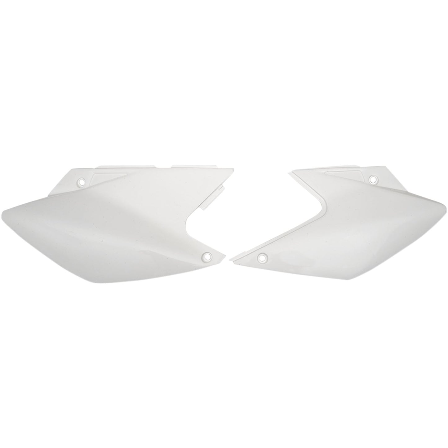 UFO Plastics Side Panels - KLX 450 R - White [MPN: KA03790-047]_486445