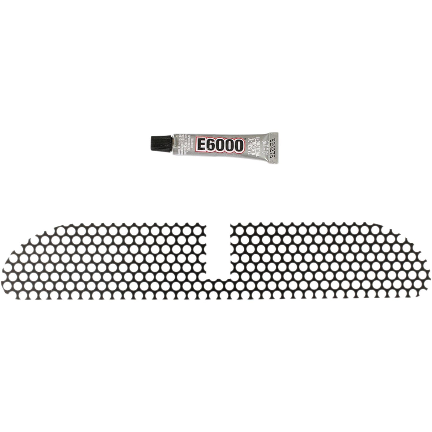 Klock Werks Fairing Vent Screen - Round - Black [MPN: KW13-00-0003-B]_409834