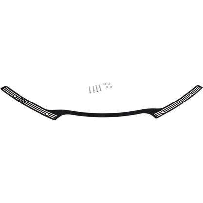 Klock Werks Windshield Trim - Logo - Black - FLTR 15+ [MPN: KW05-01-0459]_409858