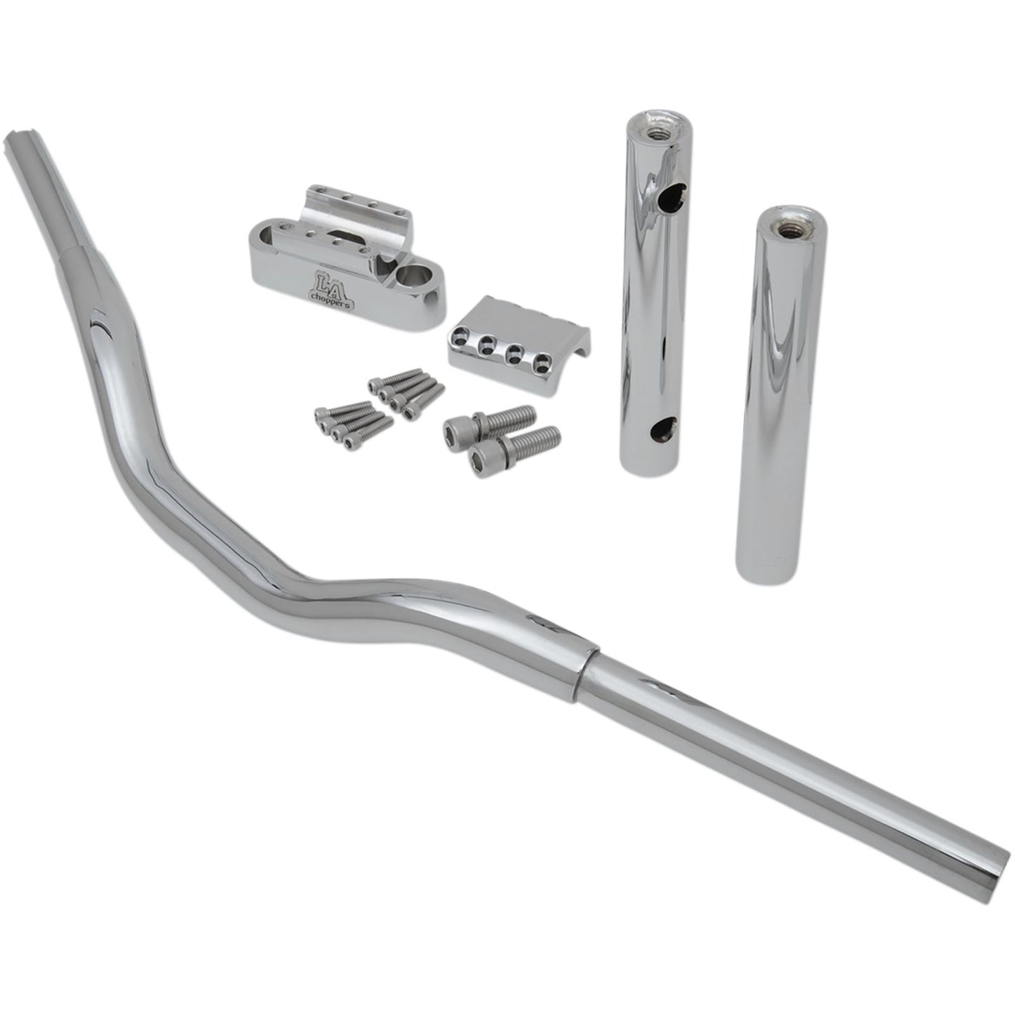 LA Choppers Chrome 12" Kage Fighter Handlebar [MPN: LA-7335-08]_414357