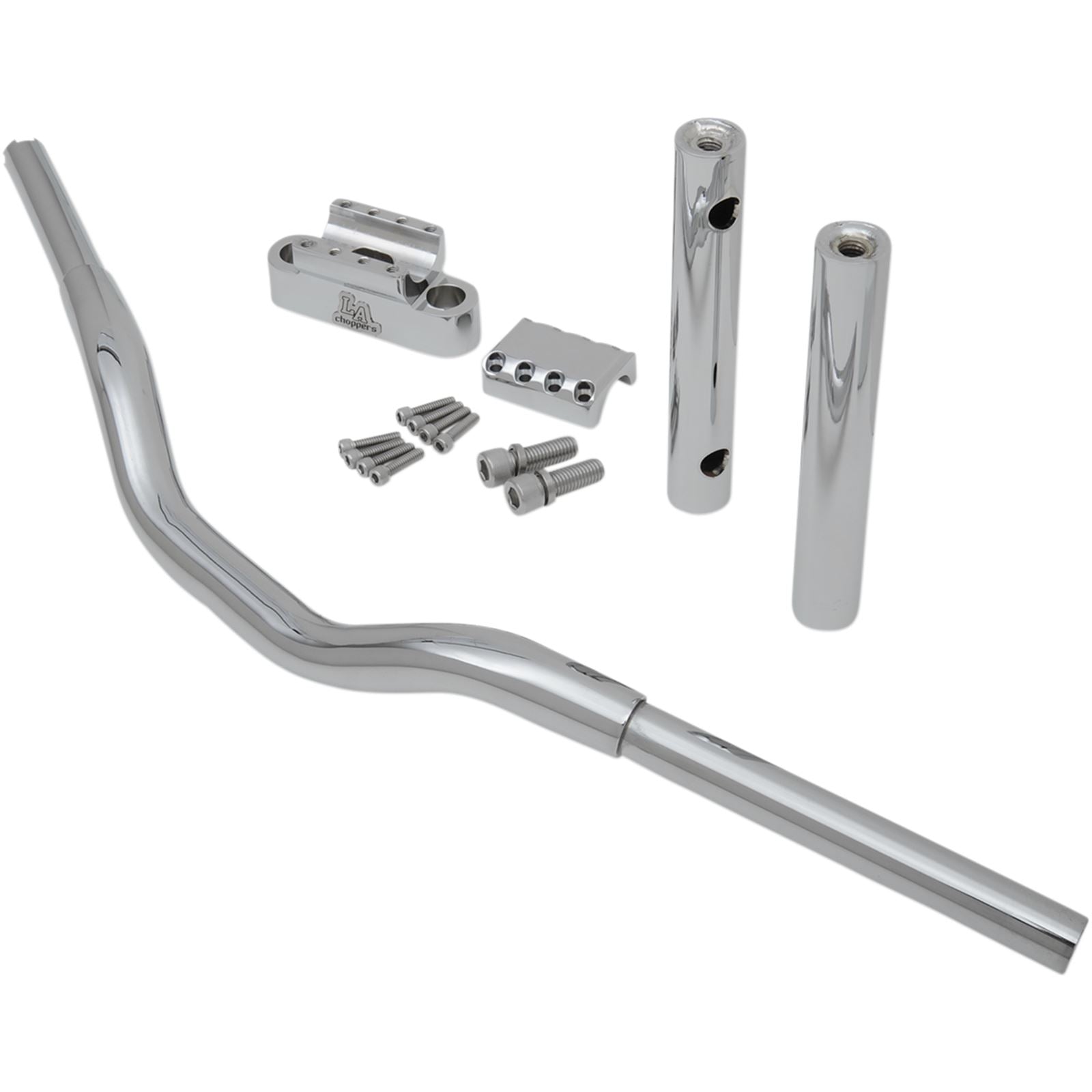 LA Choppers Chrome 12" Kage Fighter Handlebar [MPN: LA-7335-08]_414357