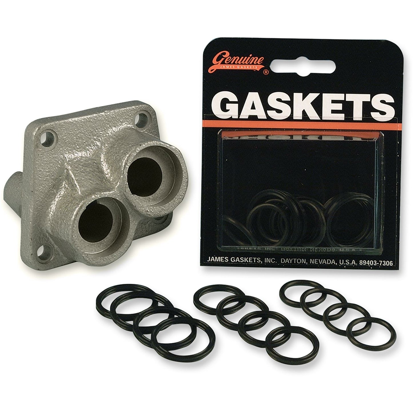 James Gaskets Pushrod Seal Set fits Harley-Davidson Shovelhead [MPN: 11133-FLH]_399543